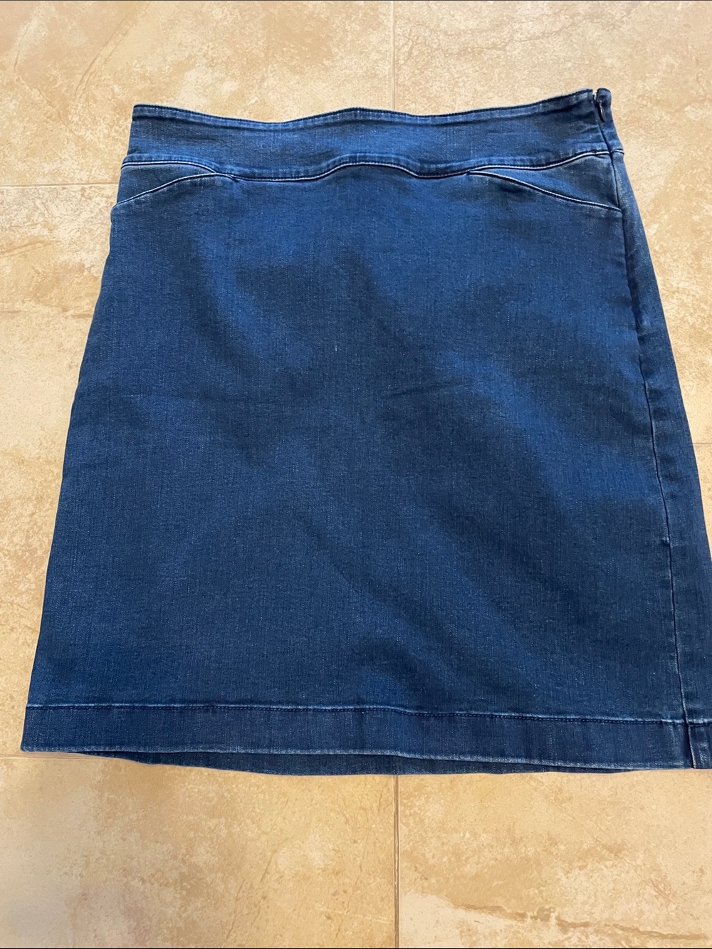 Talbots size 10 denim skirt